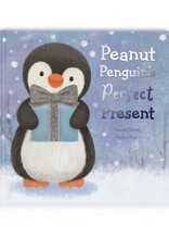 Jellycat Peanut Penguin's Perfect Present Book