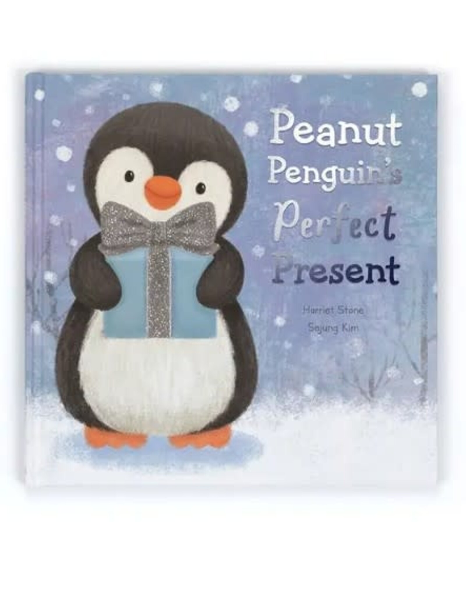 Jellycat Peanut Penguin's Perfect Present Book