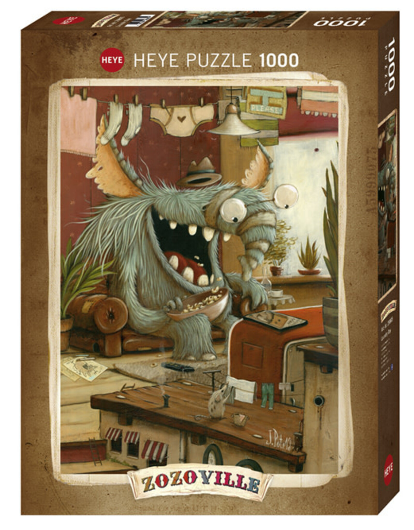 Jumbo Zozoville - Laundy Day 1000pcs