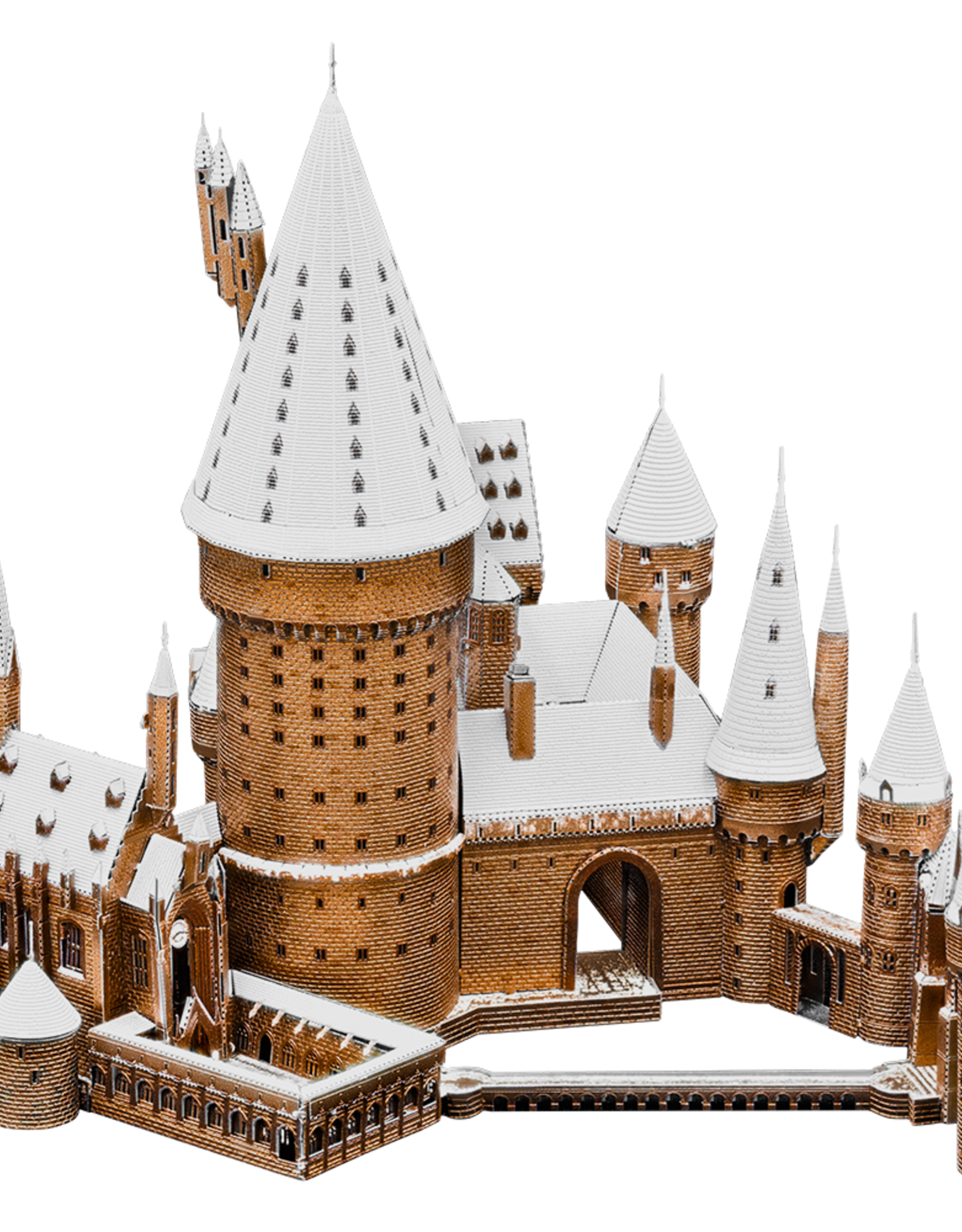 MetalEarth M.E. Harry Potter - Hogwarts in Snow