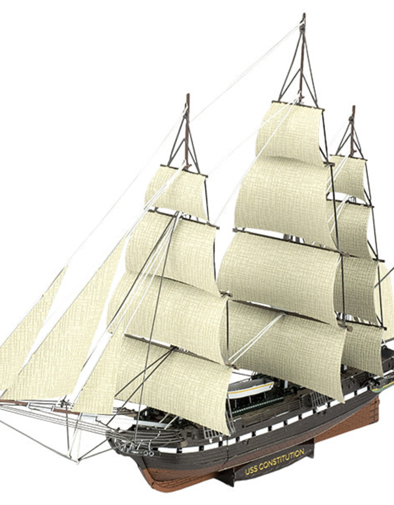 MetalEarth M.E. USS Constitution