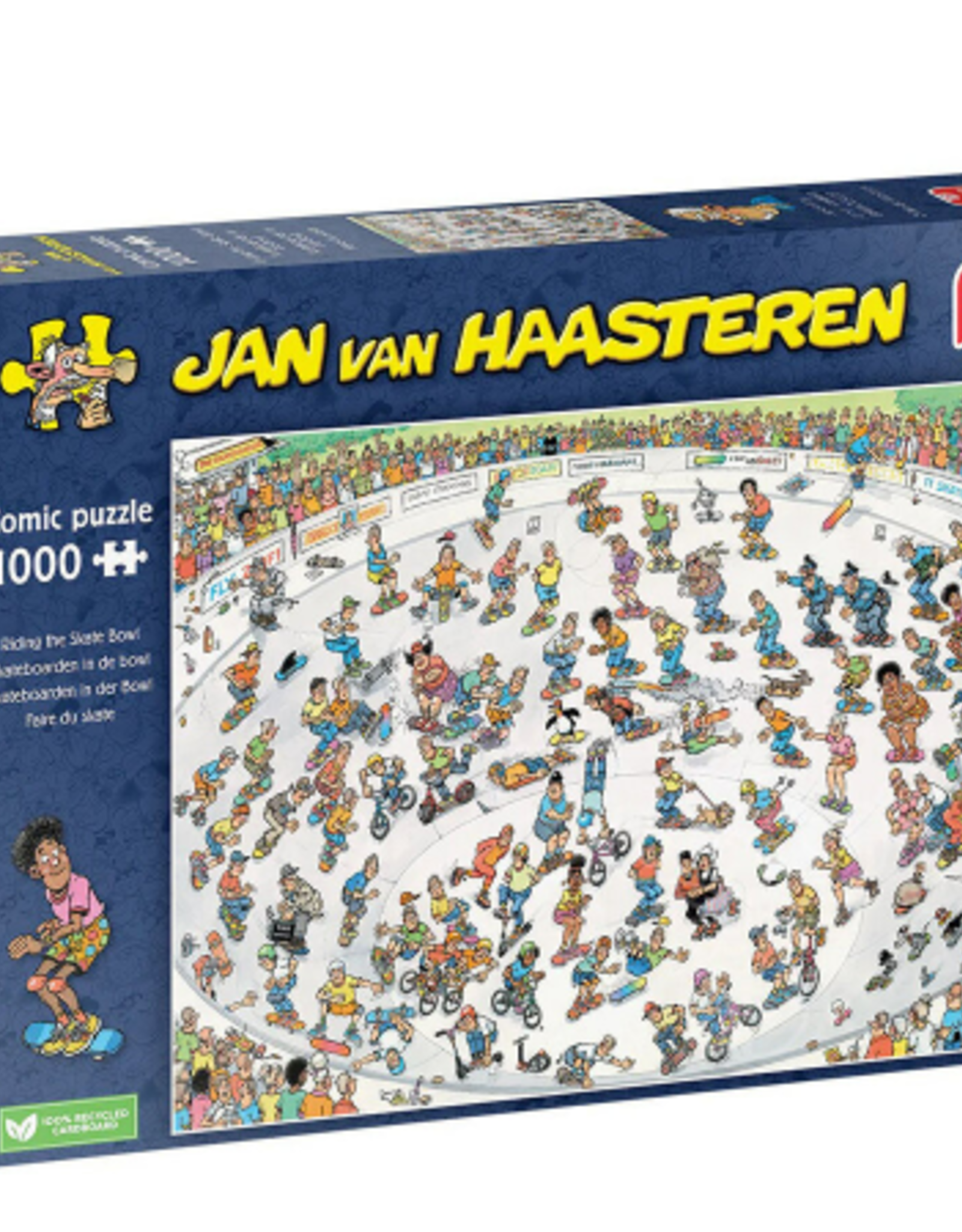 Jumbo Jan Van Hasteren - Riding the Skate Bowl 1000pcs