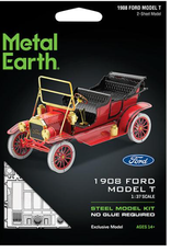 MetalEarth M.E. FORD - 1908 Model T - Red