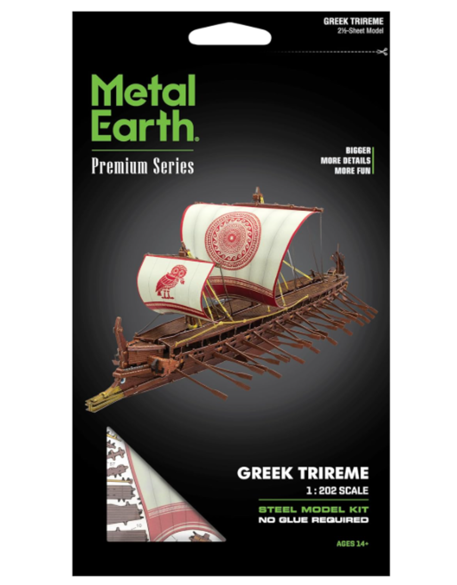 MetalEarth M.E. Greek Trireme