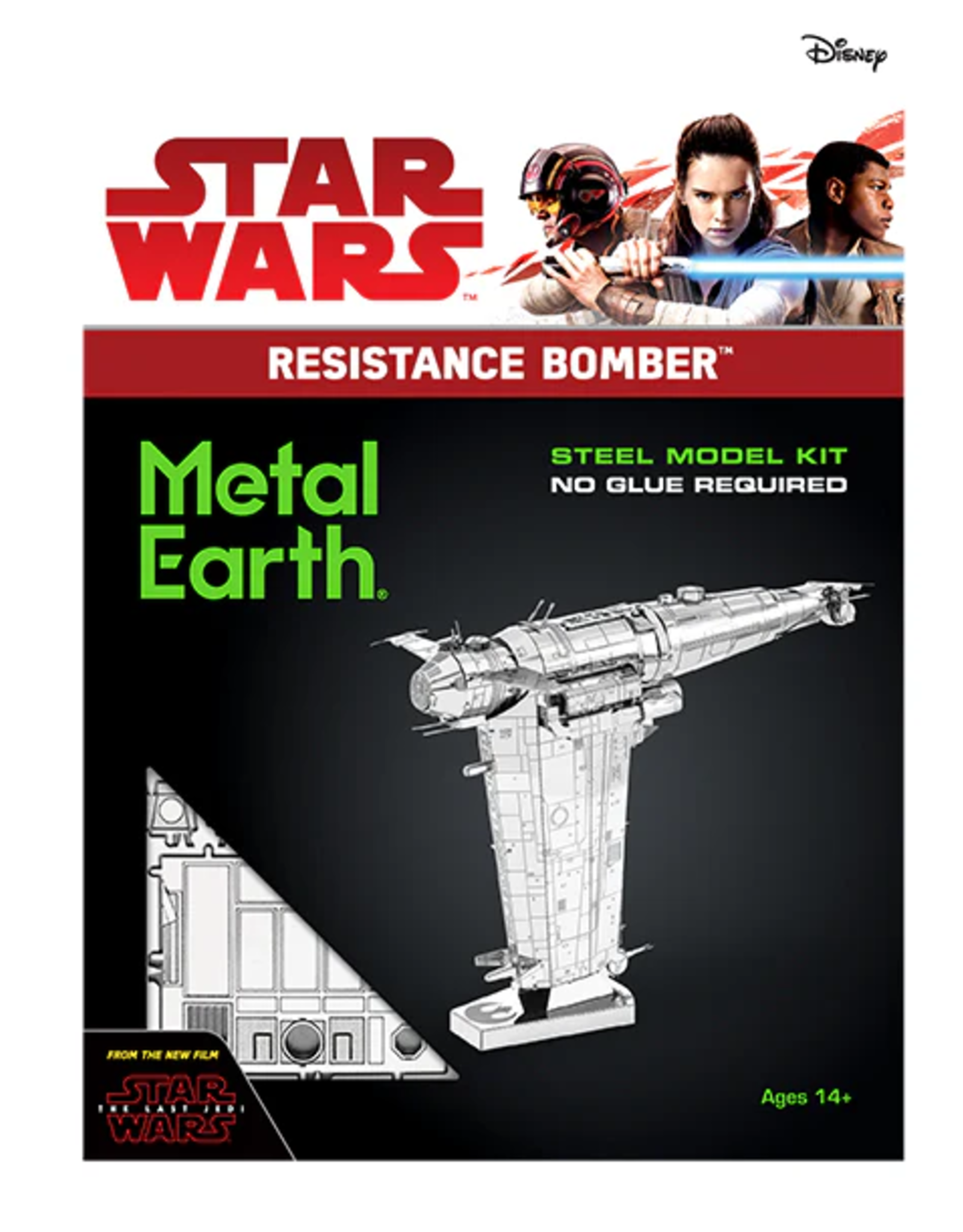 MetalEarth M.E. Star Wars - Resistance Bomber