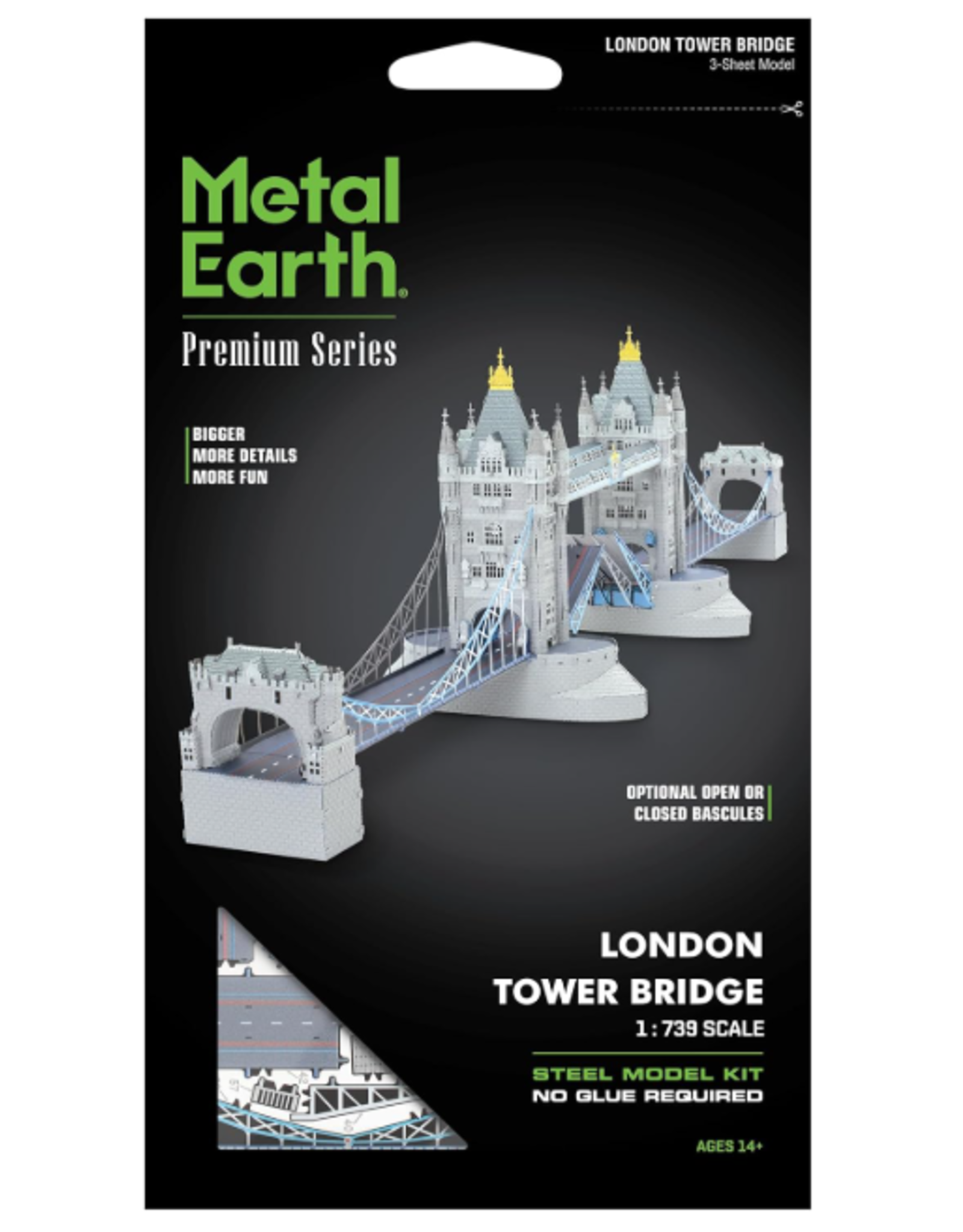 MetalEarth M.E. London Tower Bridge
