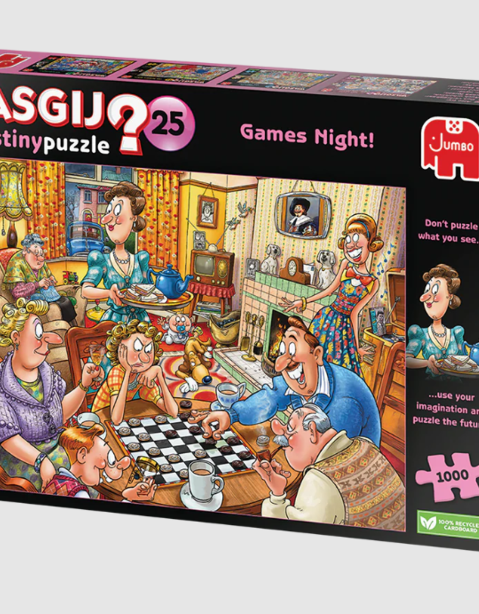 Jumbo Wasgij - Destiny 25 Games Night! 1000pcs