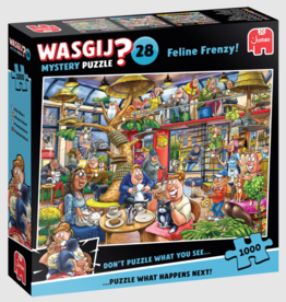 Jumbo Wasgij - Mystery 28 Feline Frenzy! 1000pcs