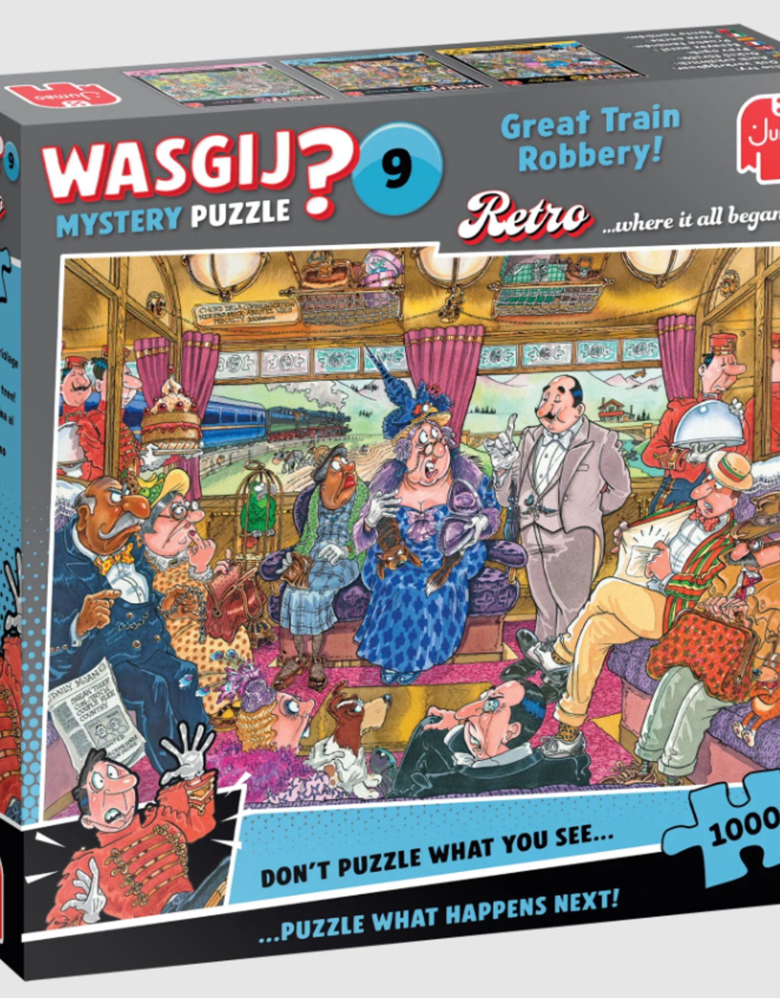 Jumbo Wasgij - Mystery Retro 9 Great Train Robbery! 1000pcs