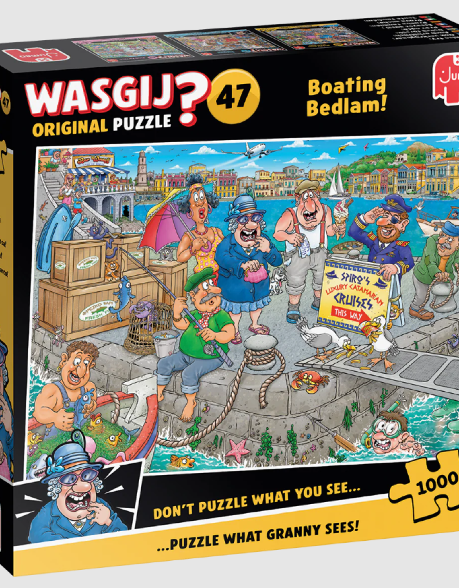 Jumbo Wasgij - Original 47 Boating Bedlam 1000pcs