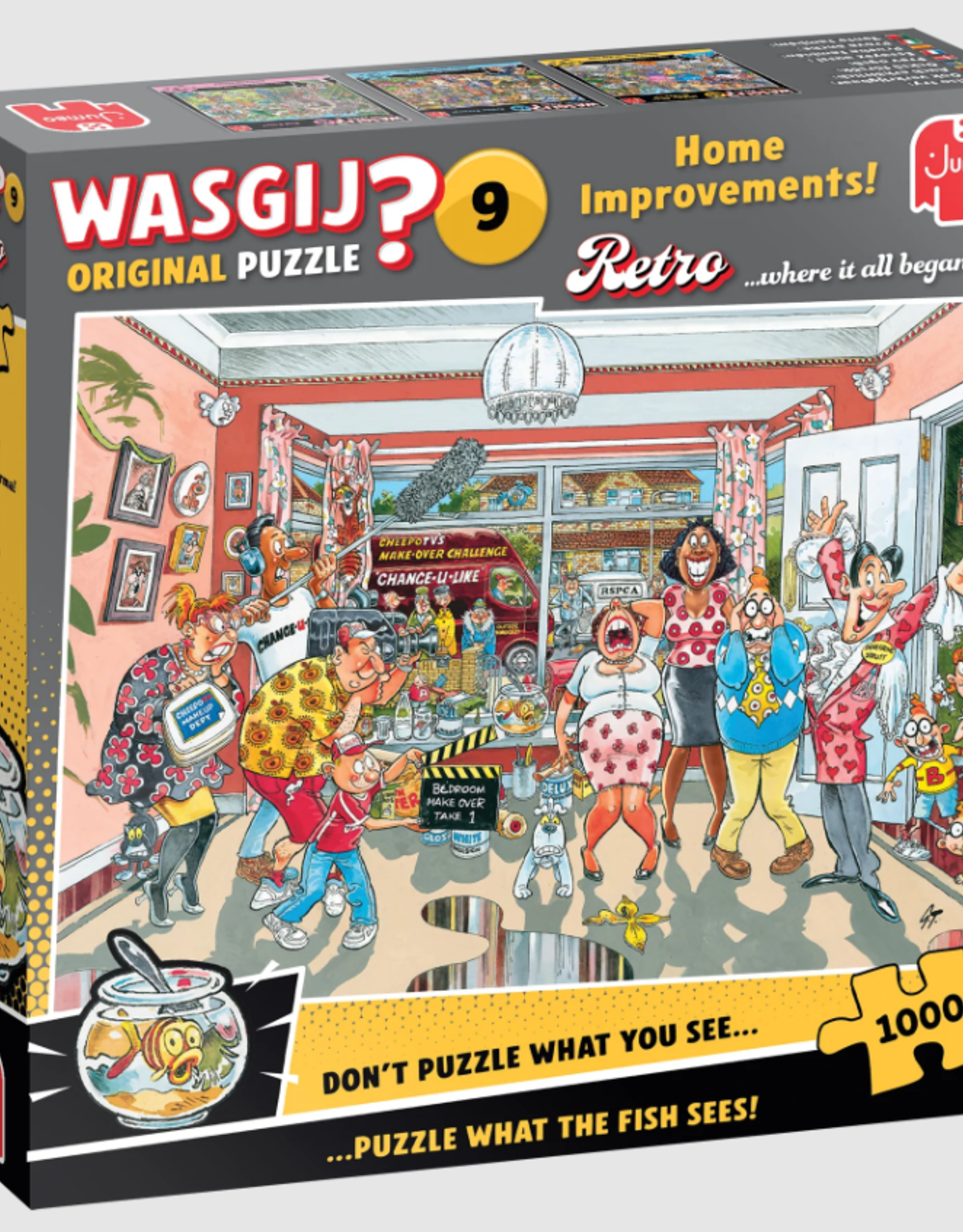 Jumbo Wasgij - Original Retro 9 Home Improvements! 1000pcs