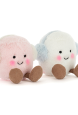 Jellycat Amuseables Toastie Pink and White Marshmallows