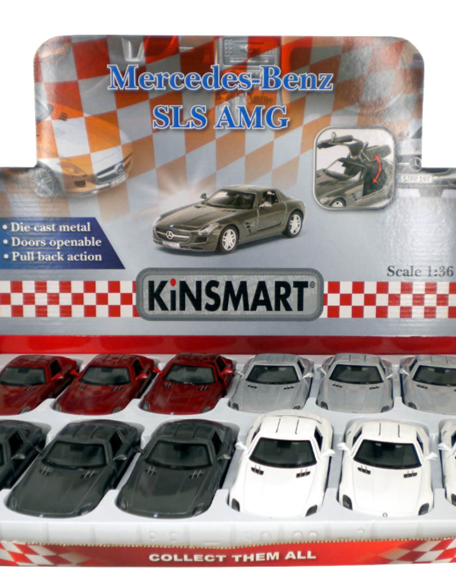 Kinsmart PB- 5" MERCEDES-BENZ SLS AMG
