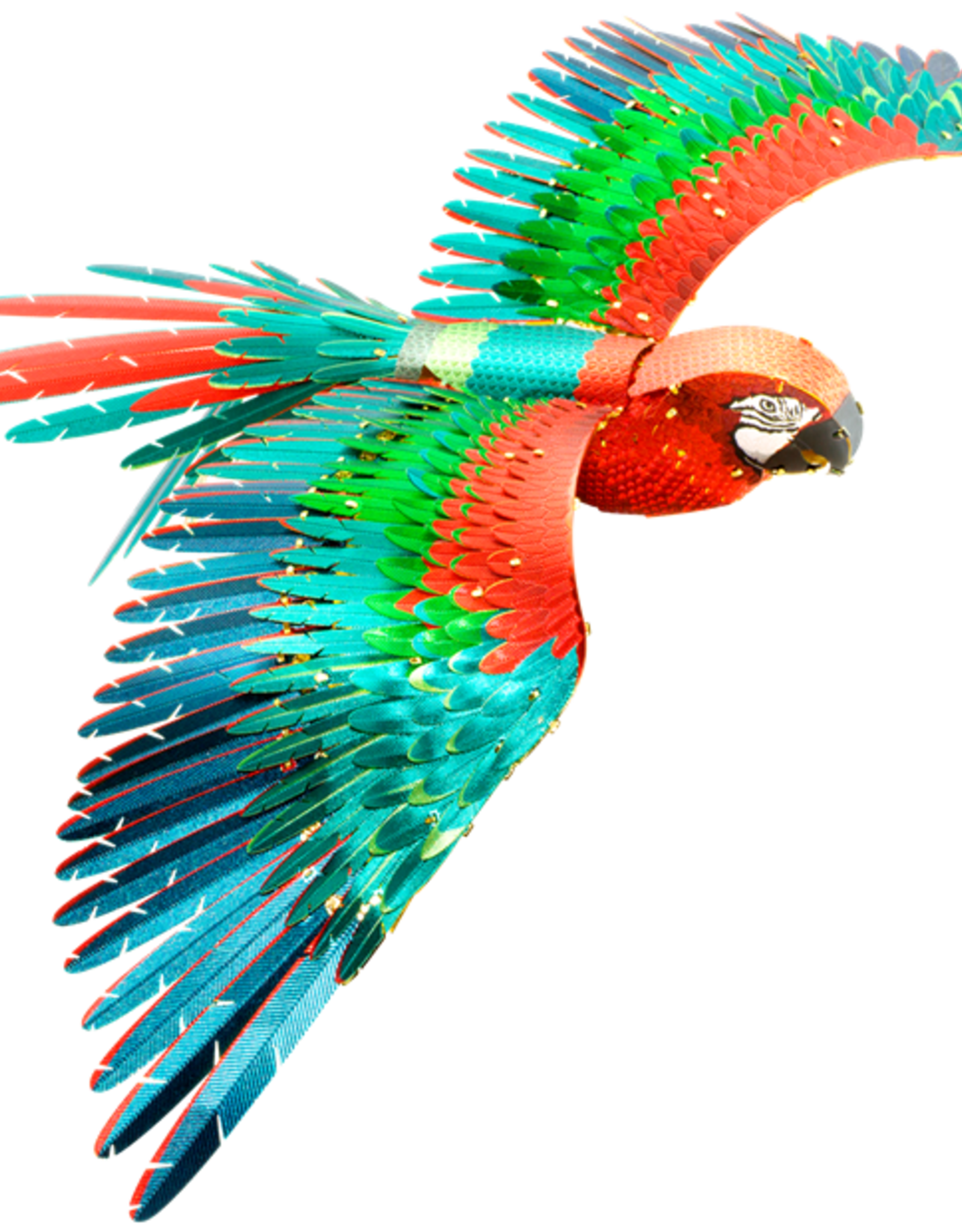 MetalEarth M.E. Parrot Jubilee Macaw
