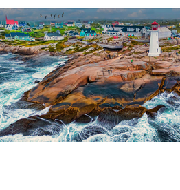 Gifts From The Heart Peggy's Cove Aerial 1000pc