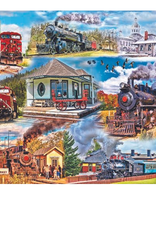 Gifts From The Heart Riding The Rails 1000pc