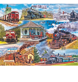 Gifts From The Heart Riding The Rails 1000pc