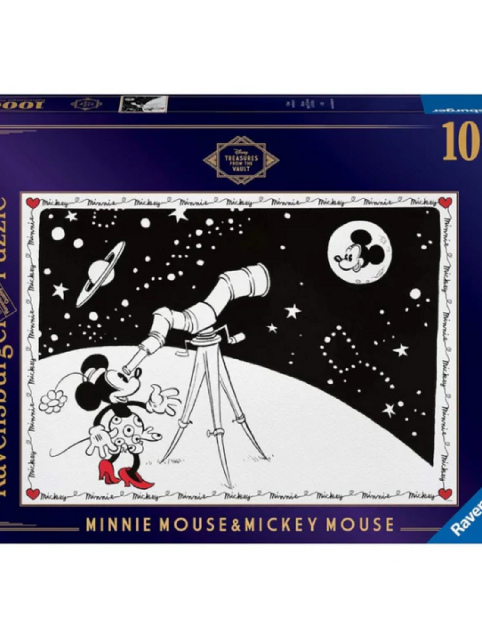 Ravensburger Disney Vault - Minnie & Mickey Sweethearts 1000p