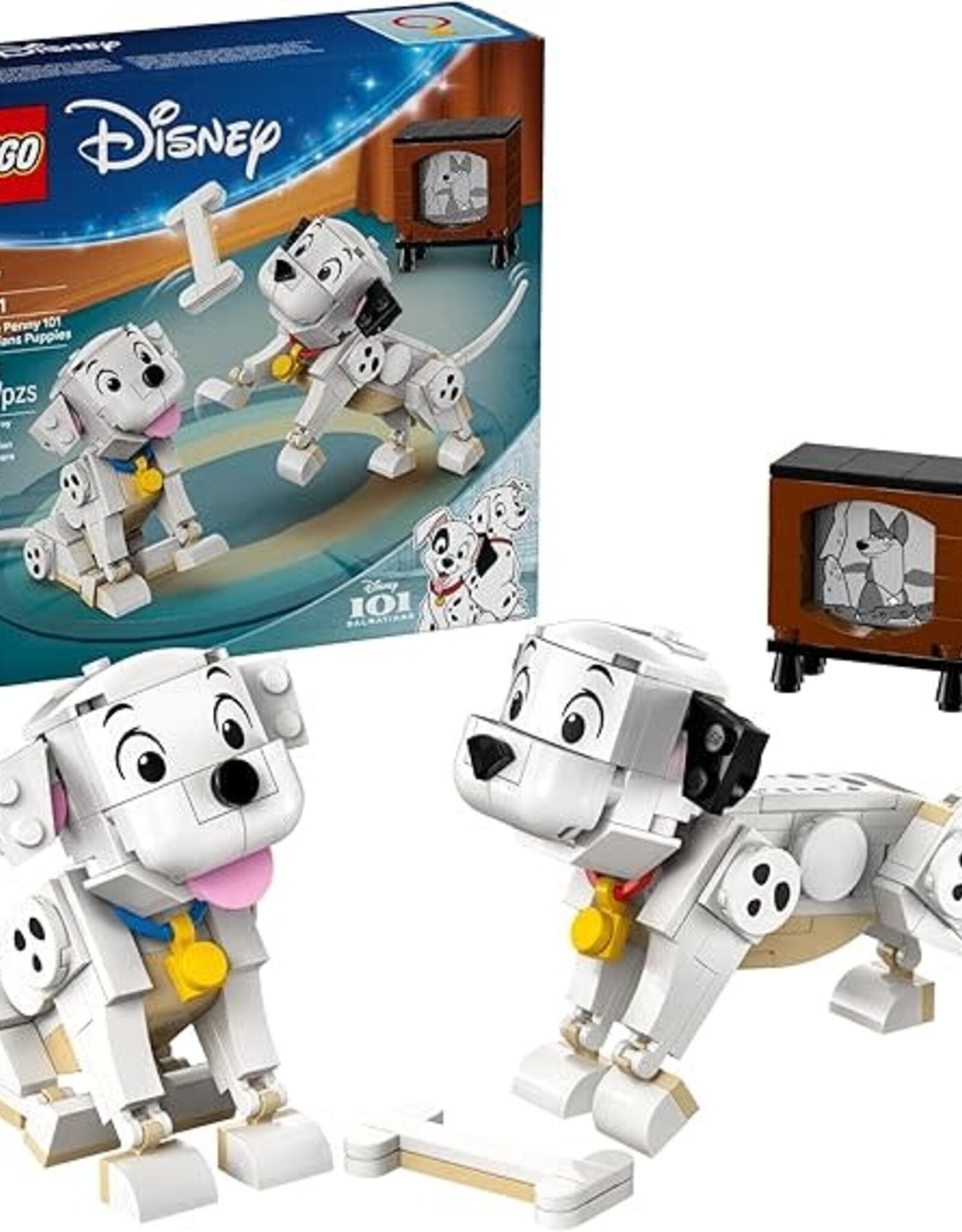 LEGO 43271 Lucky & Penny 101 Dalmatians Puppies