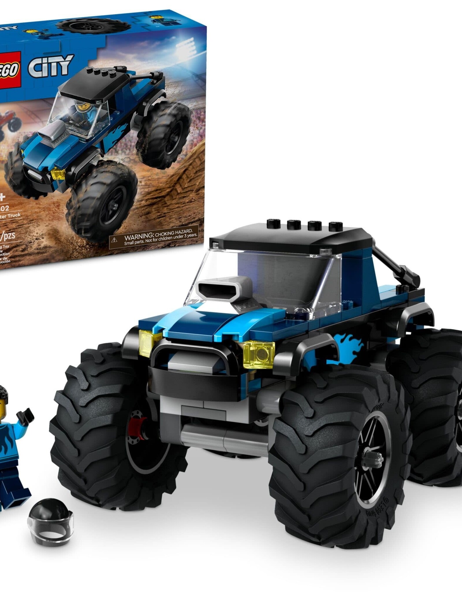 LEGO 60402 Blue Monster Truck