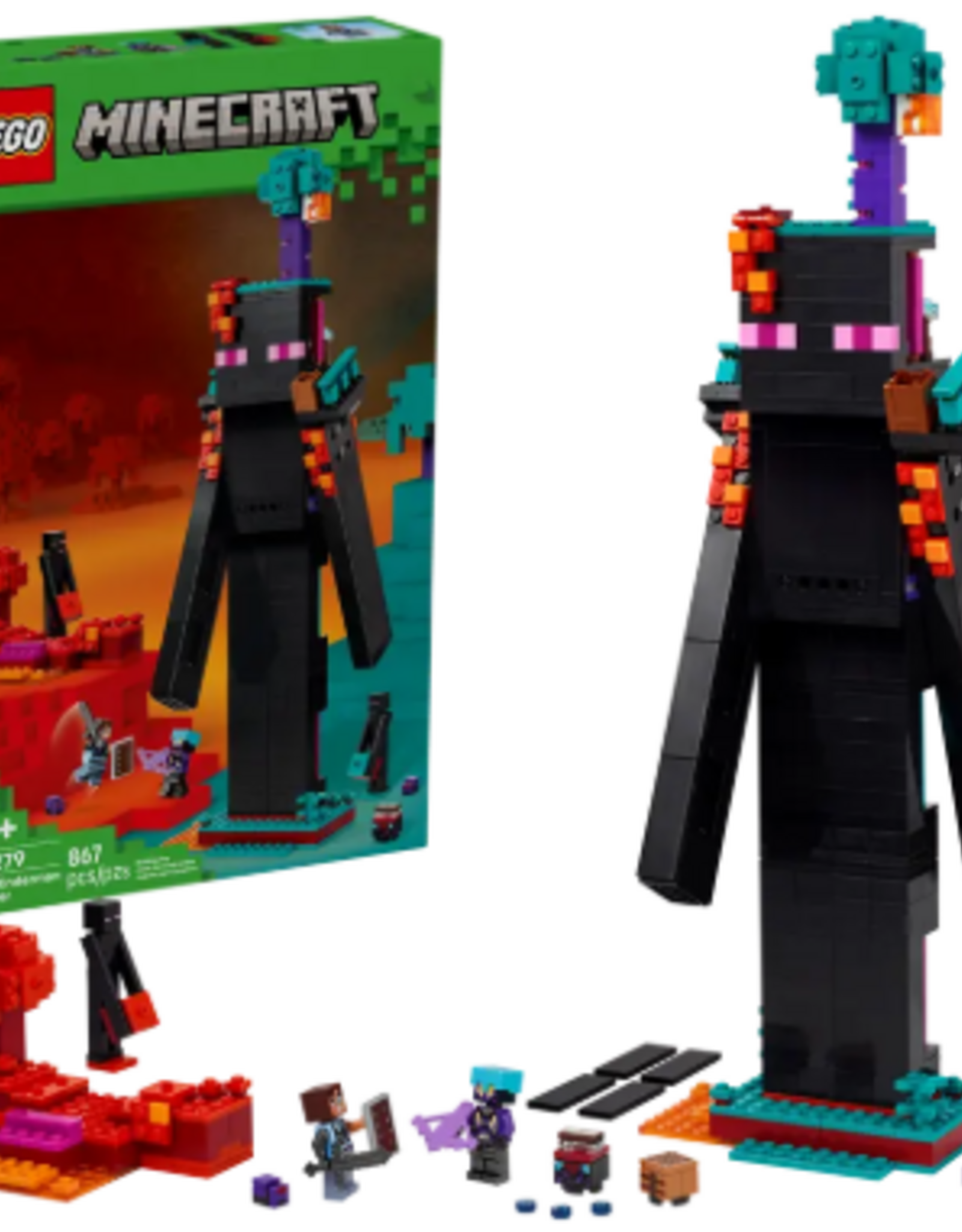 LEGO 21279 The Enderman Tower