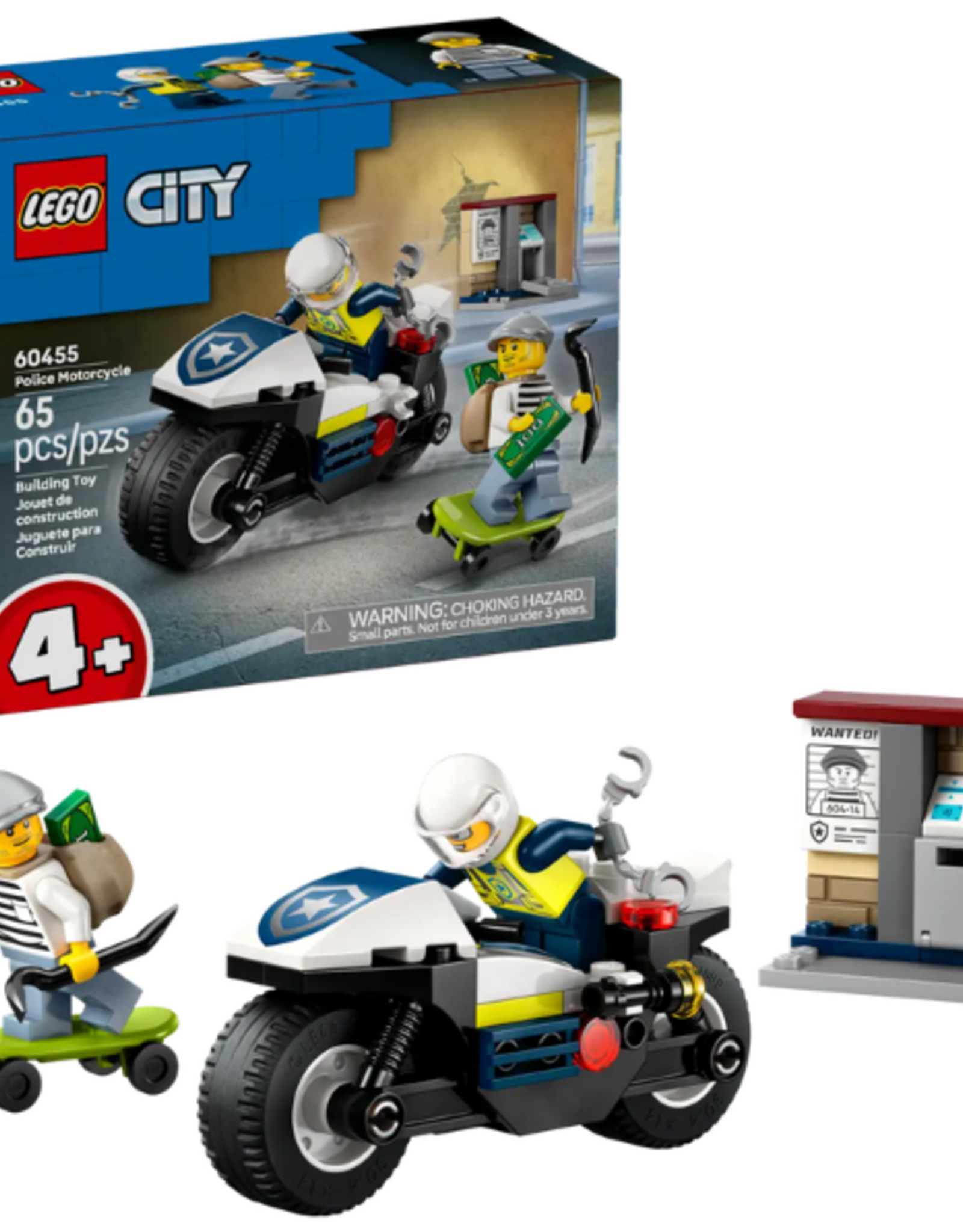 LEGO 60455 Police Motorcycle Chase