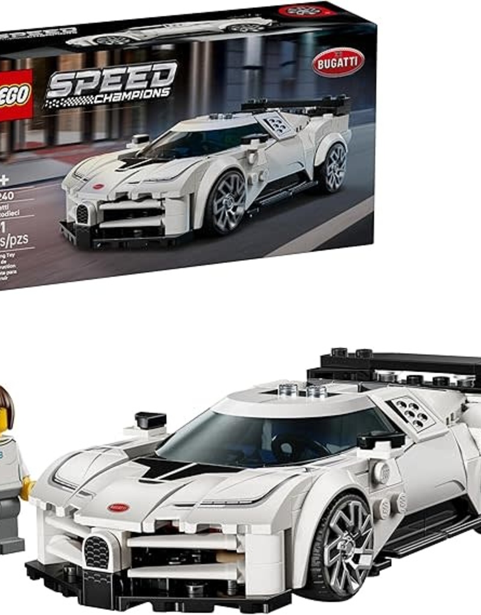 LEGO 77240 Bugatti Centodieci Hyper Sports Car
