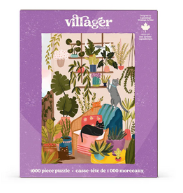 Villager Balcony Cats 1000pc
