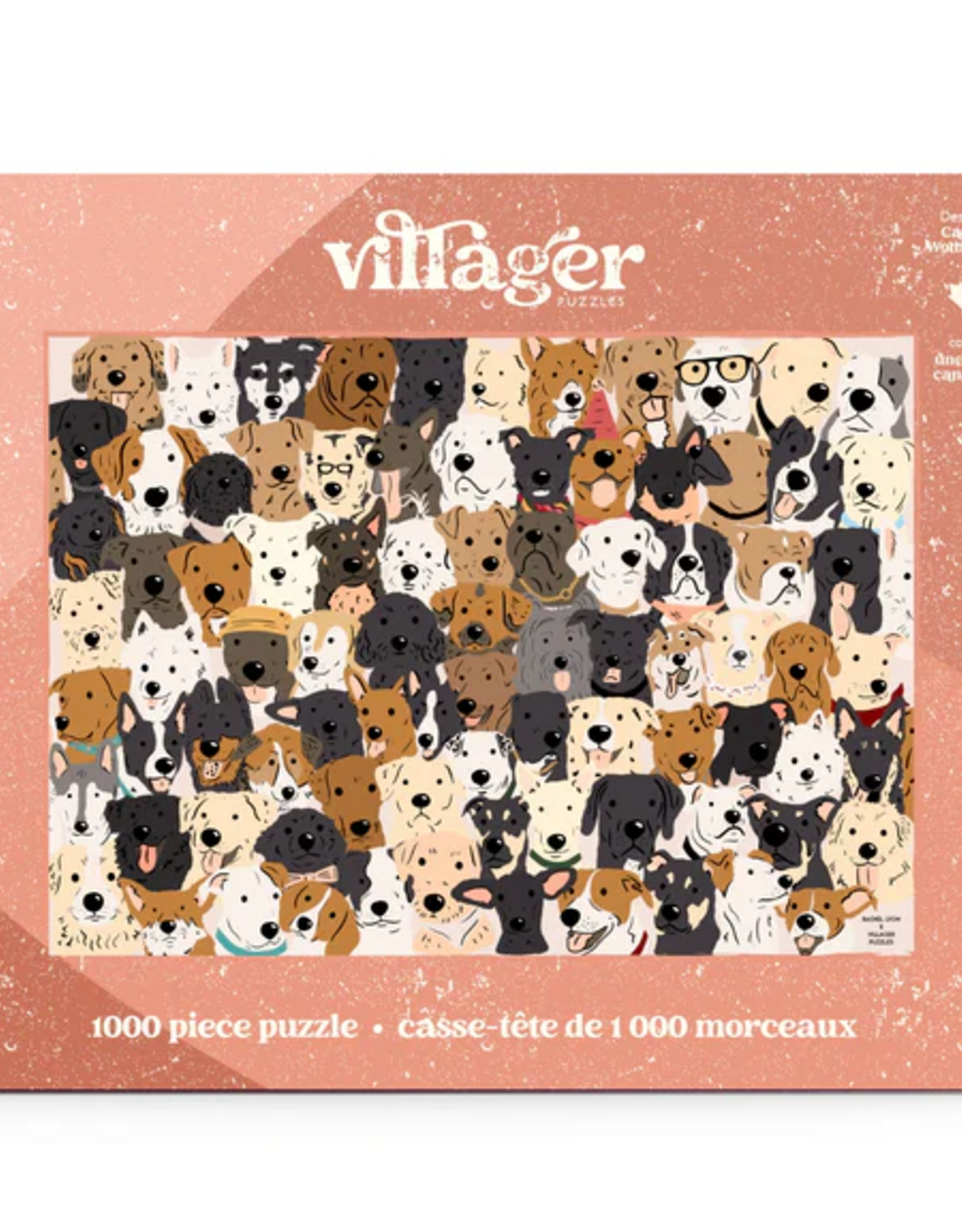 Villager Rescue Dogs 1000pc