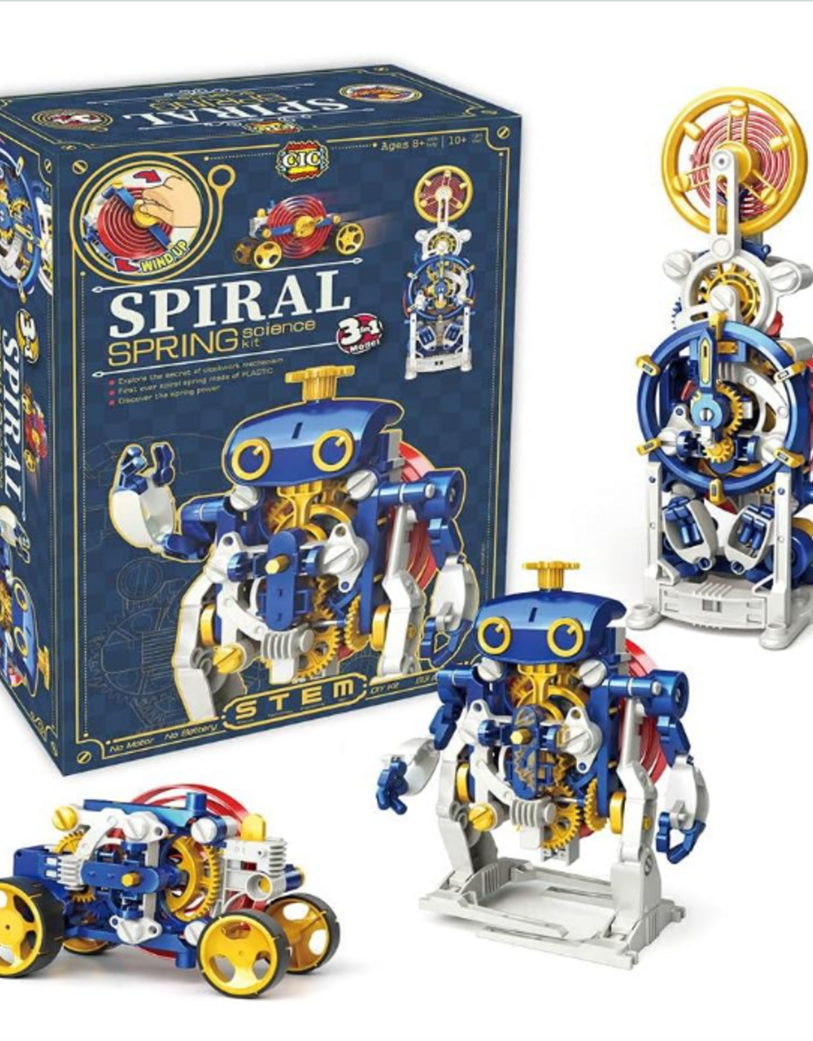 CIC 3 in 1 Spiral Spring Science kit