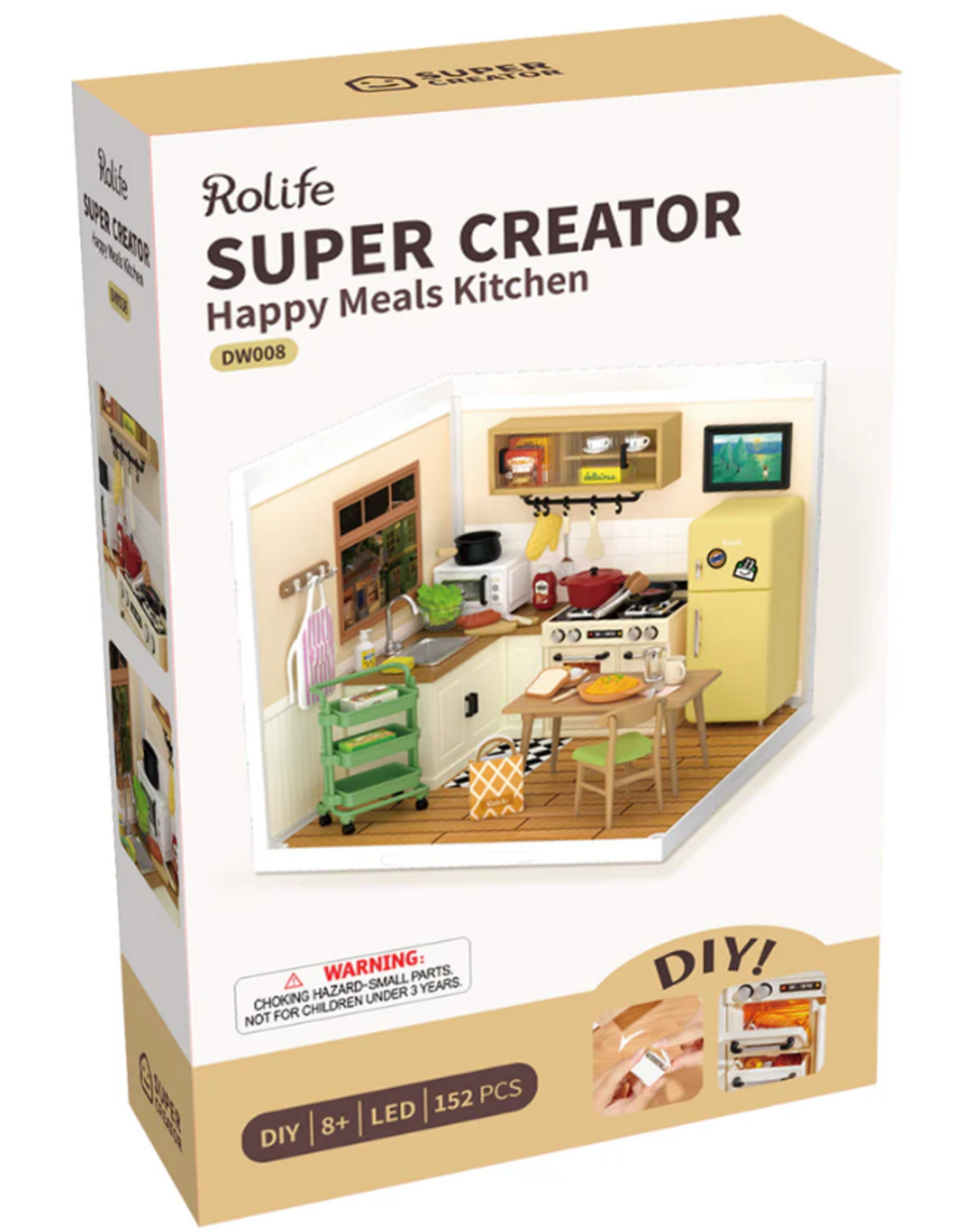 Rolife CREATOR SERIES - Happy Meals Kitchen