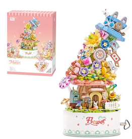 Rolife Flower music box(with button cell)