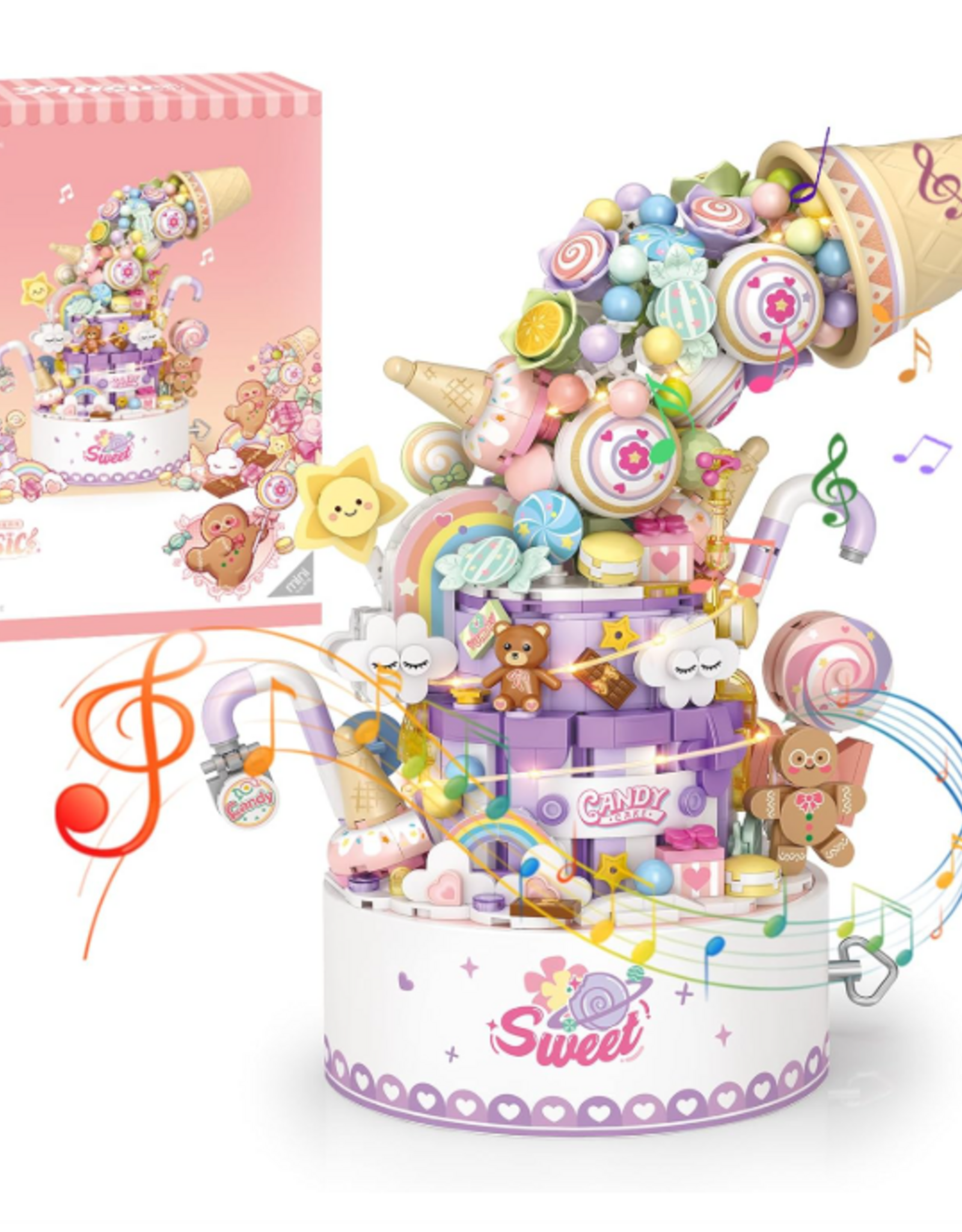 Rolife Sweet Fluid music box (with button cell)