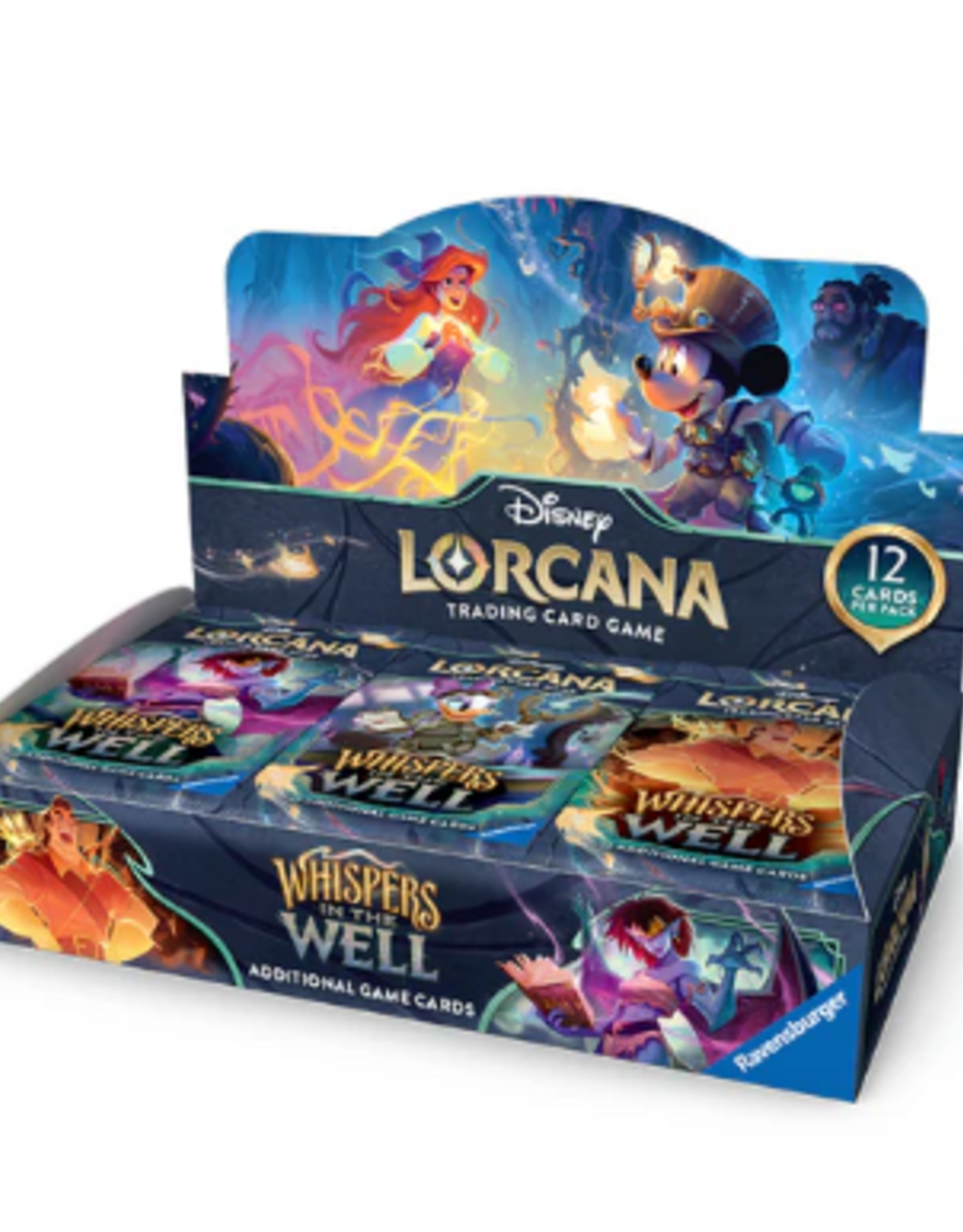Ravensburger DISNEY LORCANA SET 10 WHISPERS IN THE WELL BOOSTER