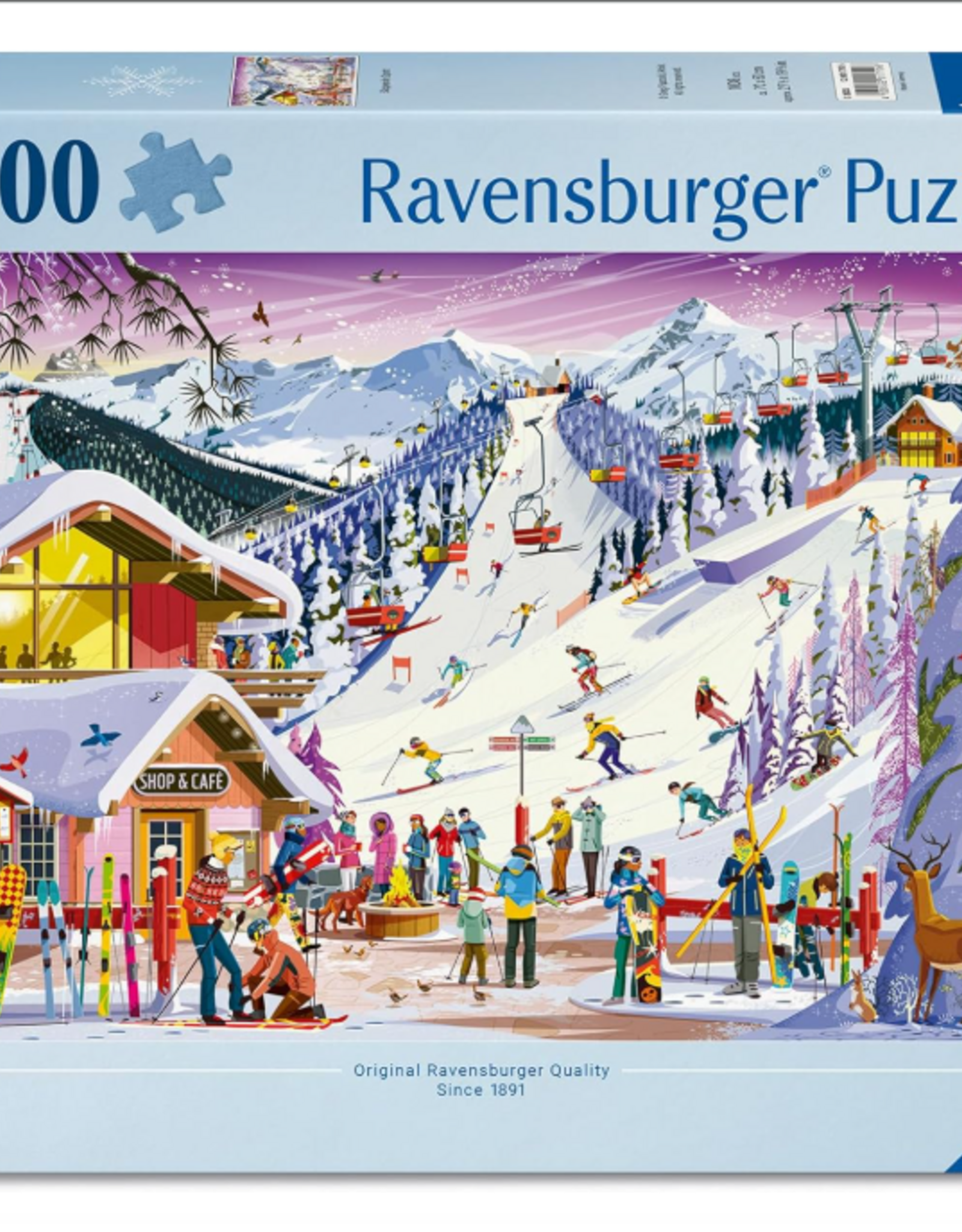 Ravensburger Slopeside Spirit 1000 pc Puzzle