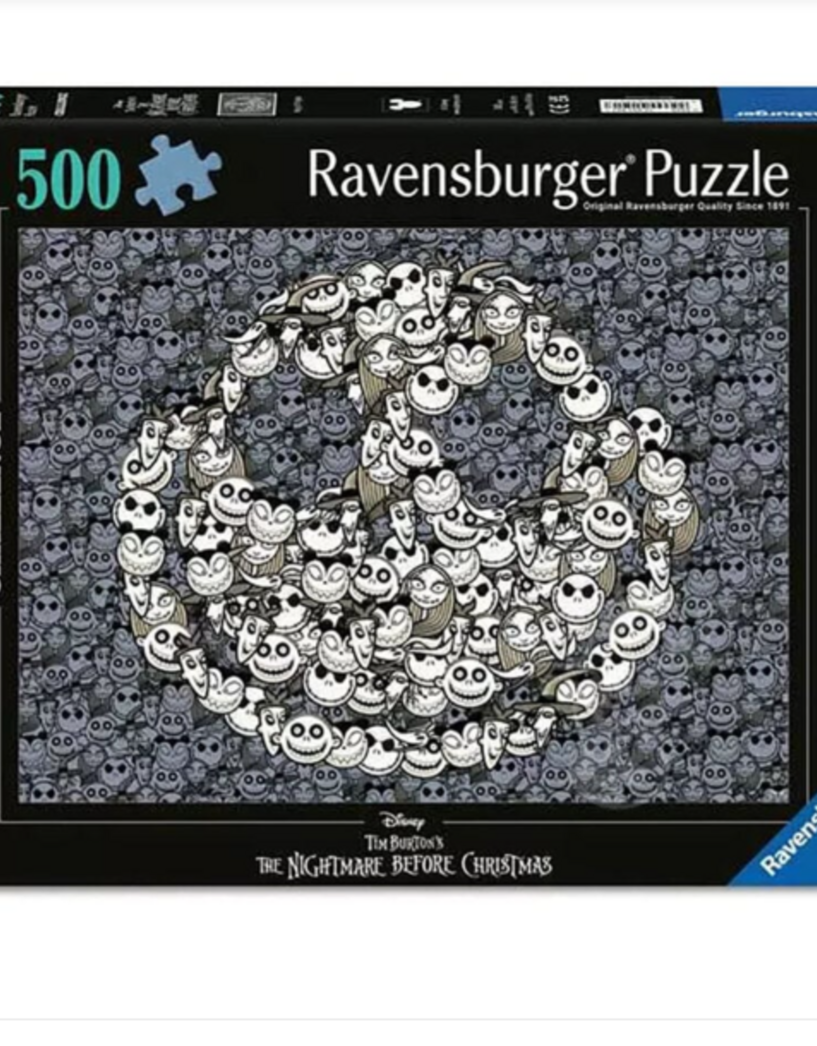 Ravensburger Nightmare Before Christmas 500 pc Puzzle