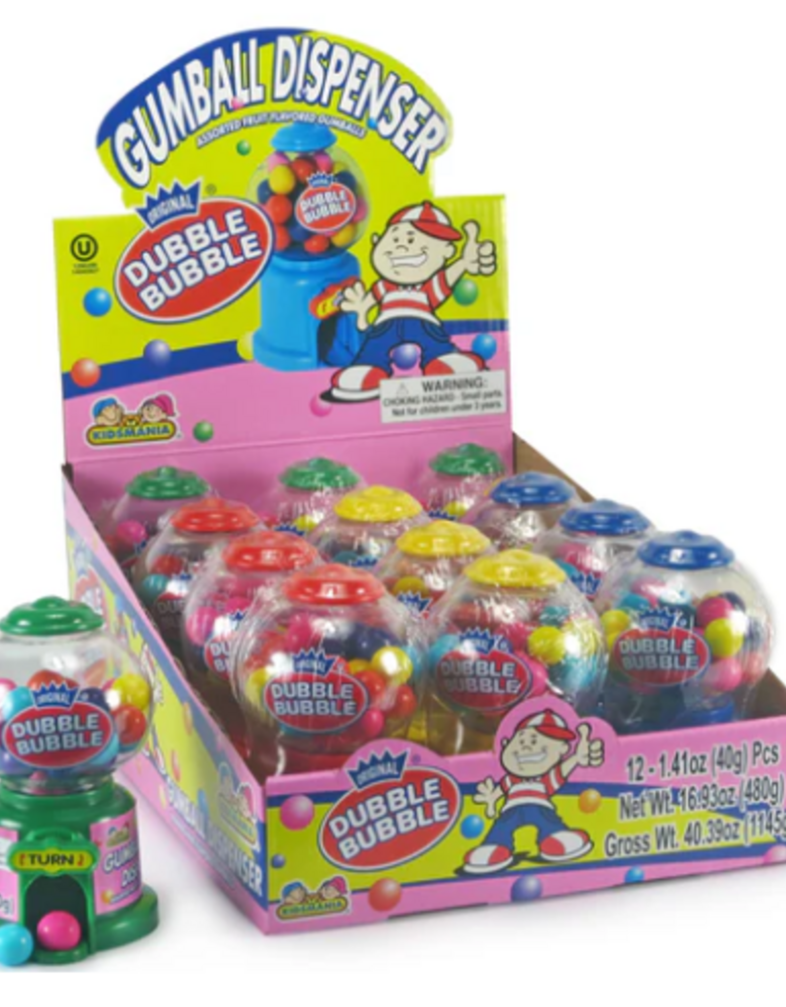 Dubble Bubble Mini Gumball Machine