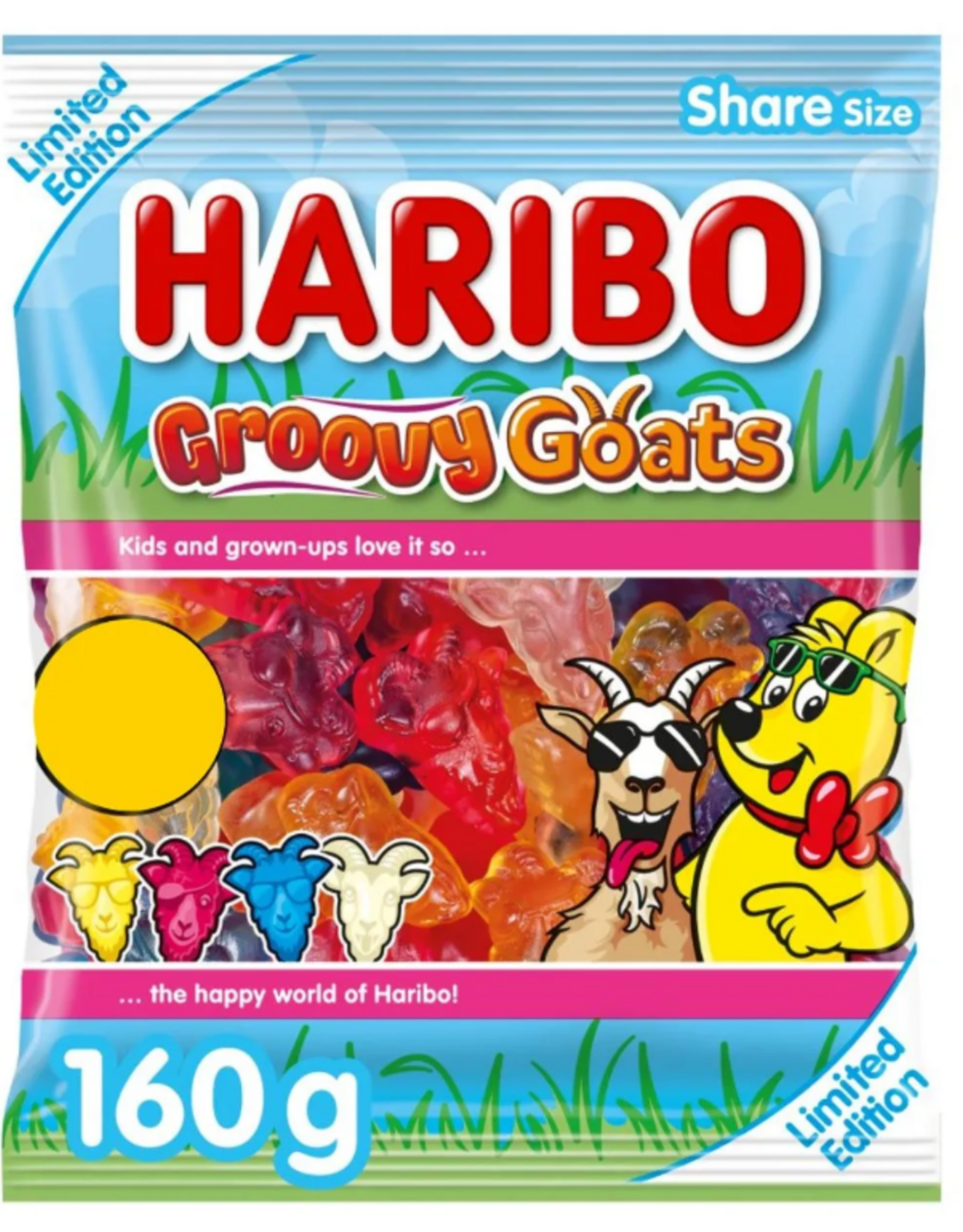 Haribo Haribo Limited Ed. Groovy Goats 160g
