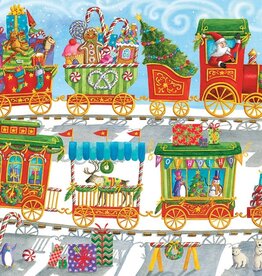 Cobble Hill Christmas Train (Family) 350pc