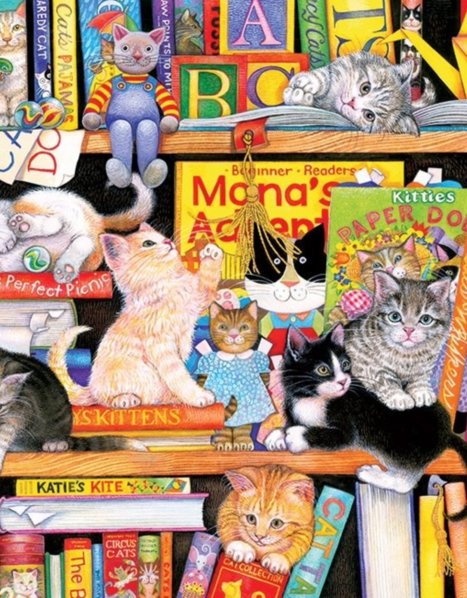Cobble Hill Storytime Kittens (Family) 350pc