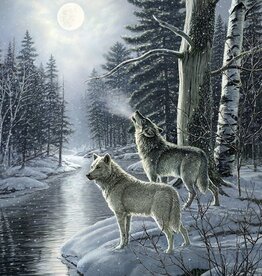 Cobble Hill Wolves by Moonlight 1000pc (CH80108)