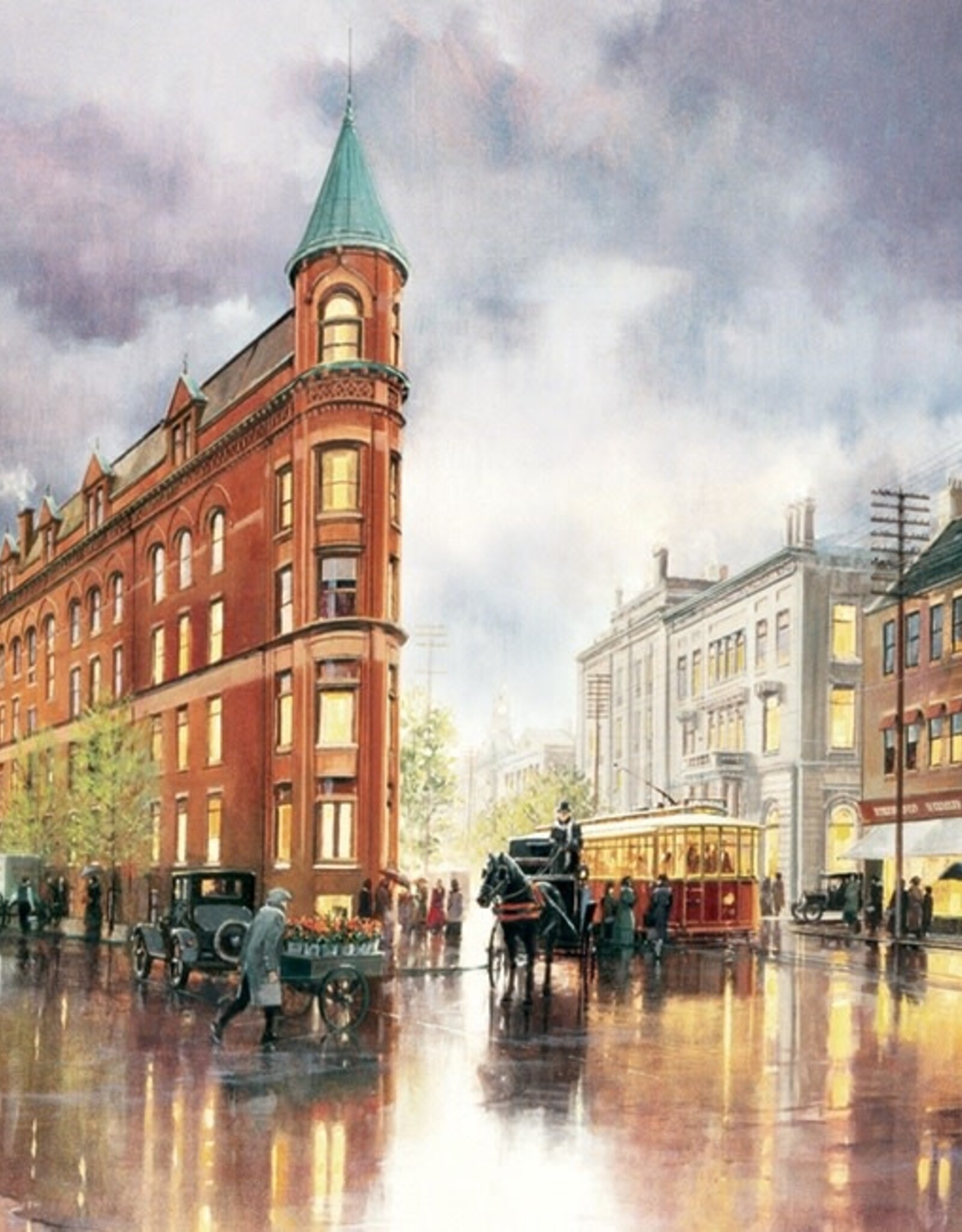 Cobble Hill Flat Iron 1000pc (CH80206)