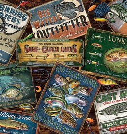 Cobble Hill Fish Signs 1000pc (CH80130)