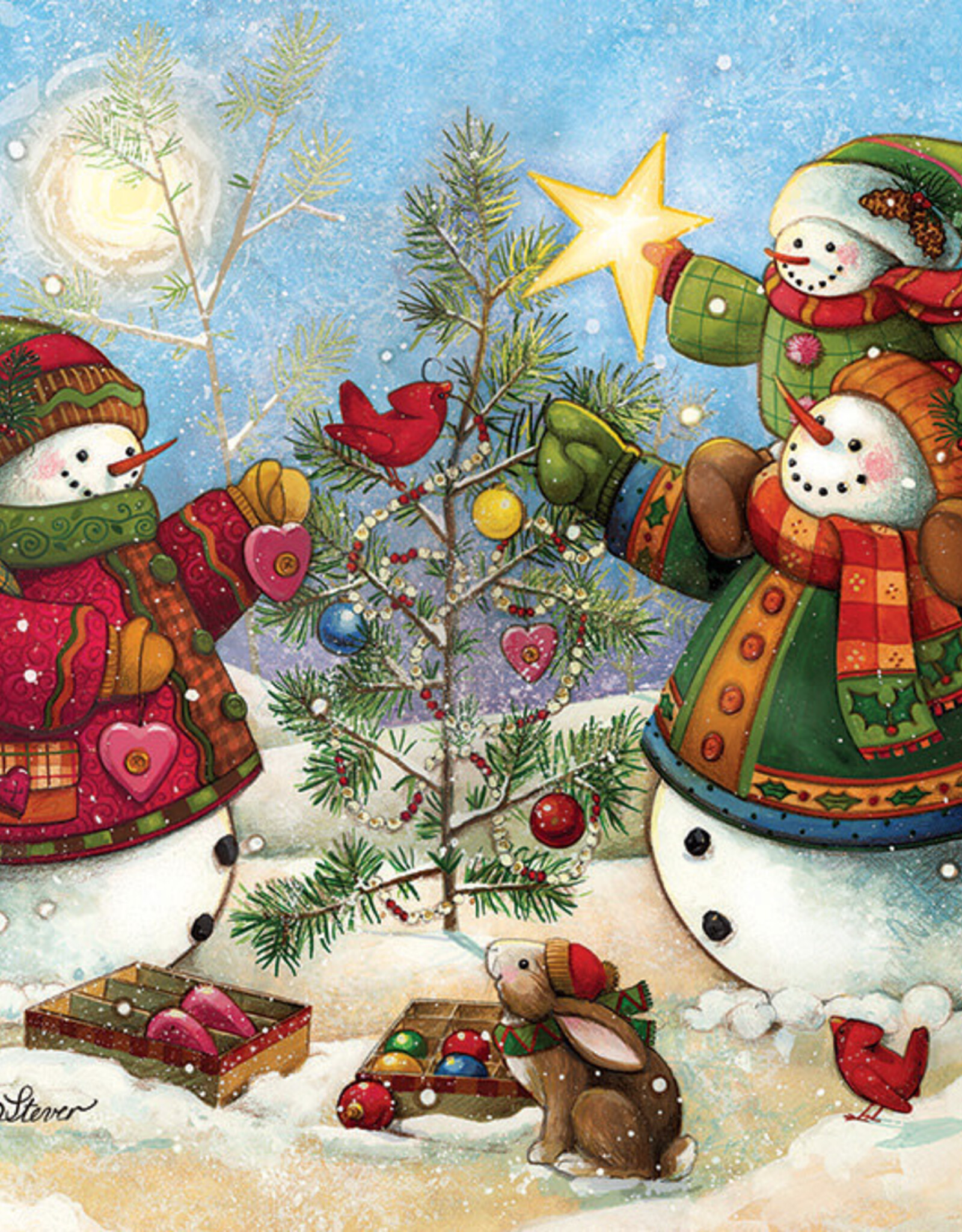 Cobble Hill Holiday Sparkle 500pc (CH88027)