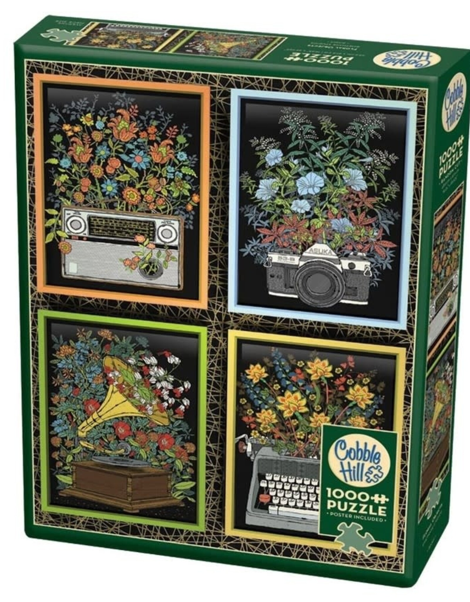 Cobble Hill Floral Objects 1000pc (CH80269)