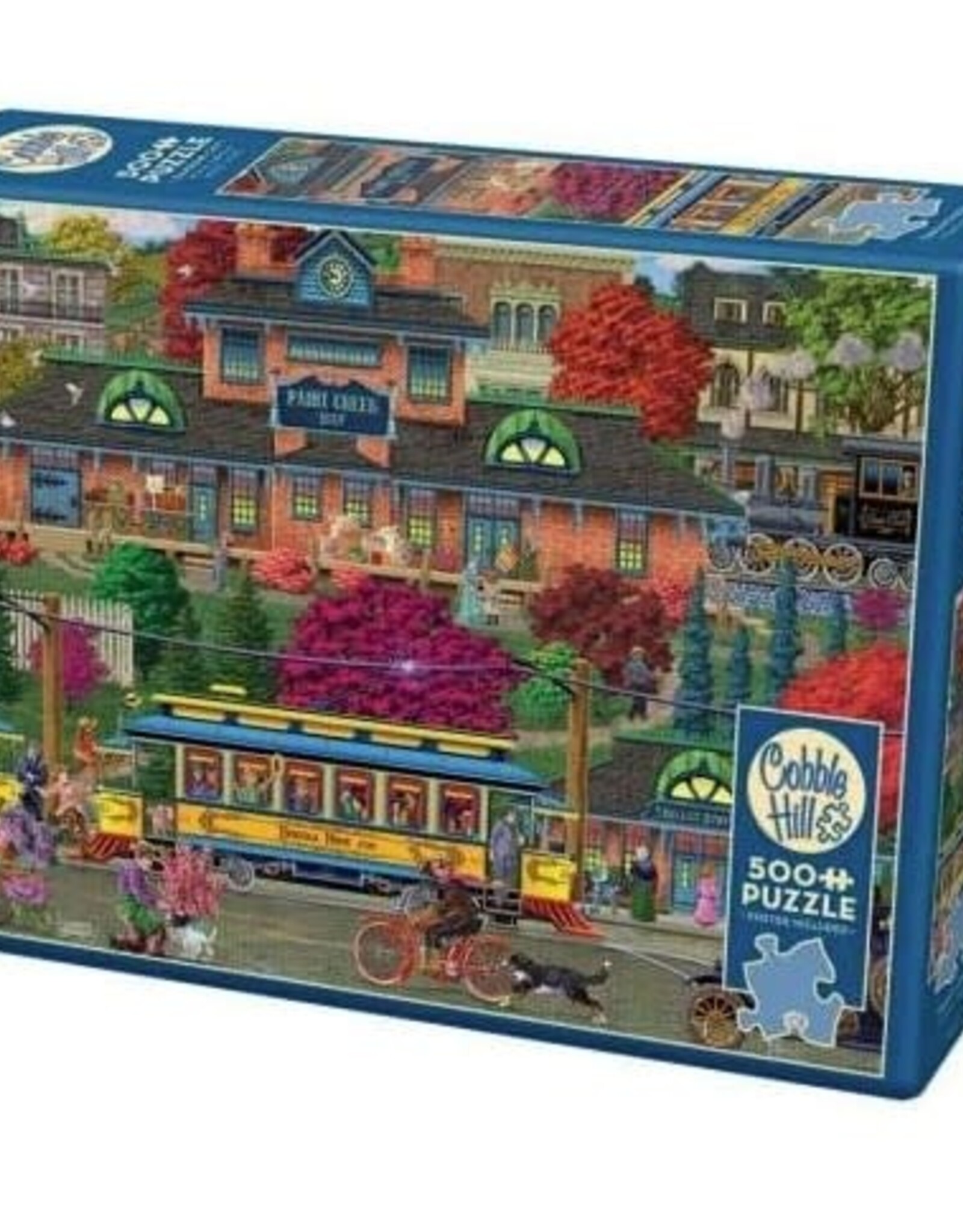 Cobble Hill Trolley Station 500pc (CH85082)