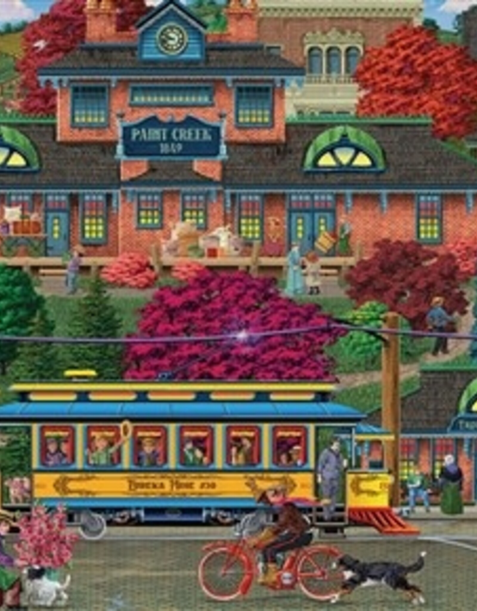 Cobble Hill Trolley Station 500pc (CH85082)