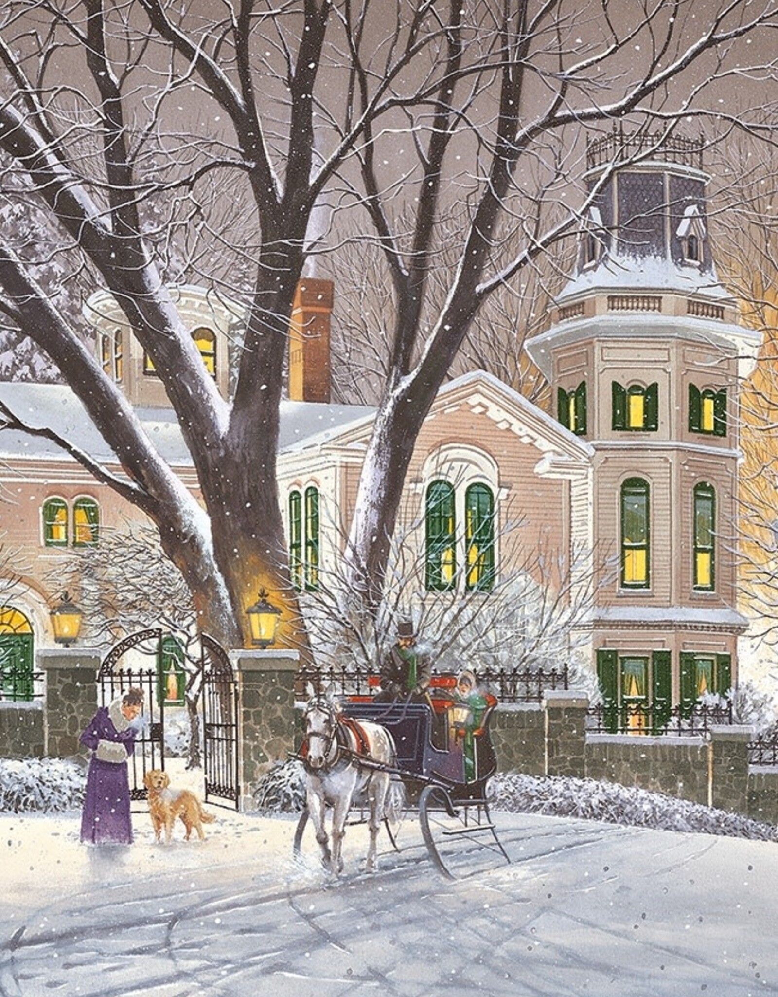 Cobble Hill Sleigh Ride 500pc (CH85073)