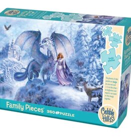 Cobble Hill Ice Dragon (Family) 350pc