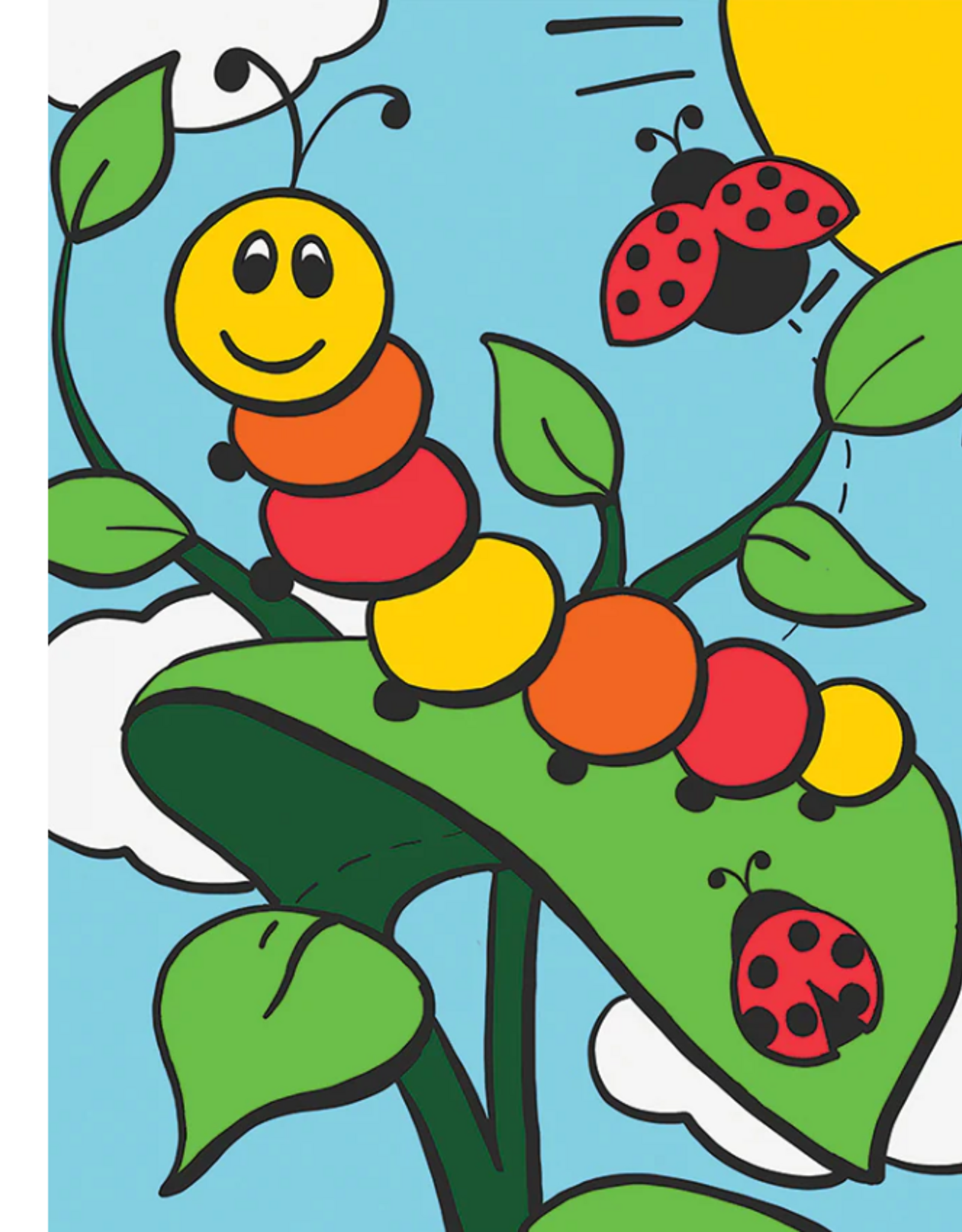 Royal & Langnickel My First PBN Caterpillar and Ladybugs